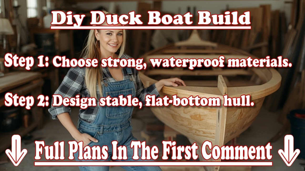DIY Duck Boat Build to Marsh Masterpiece With Boat Building Plans