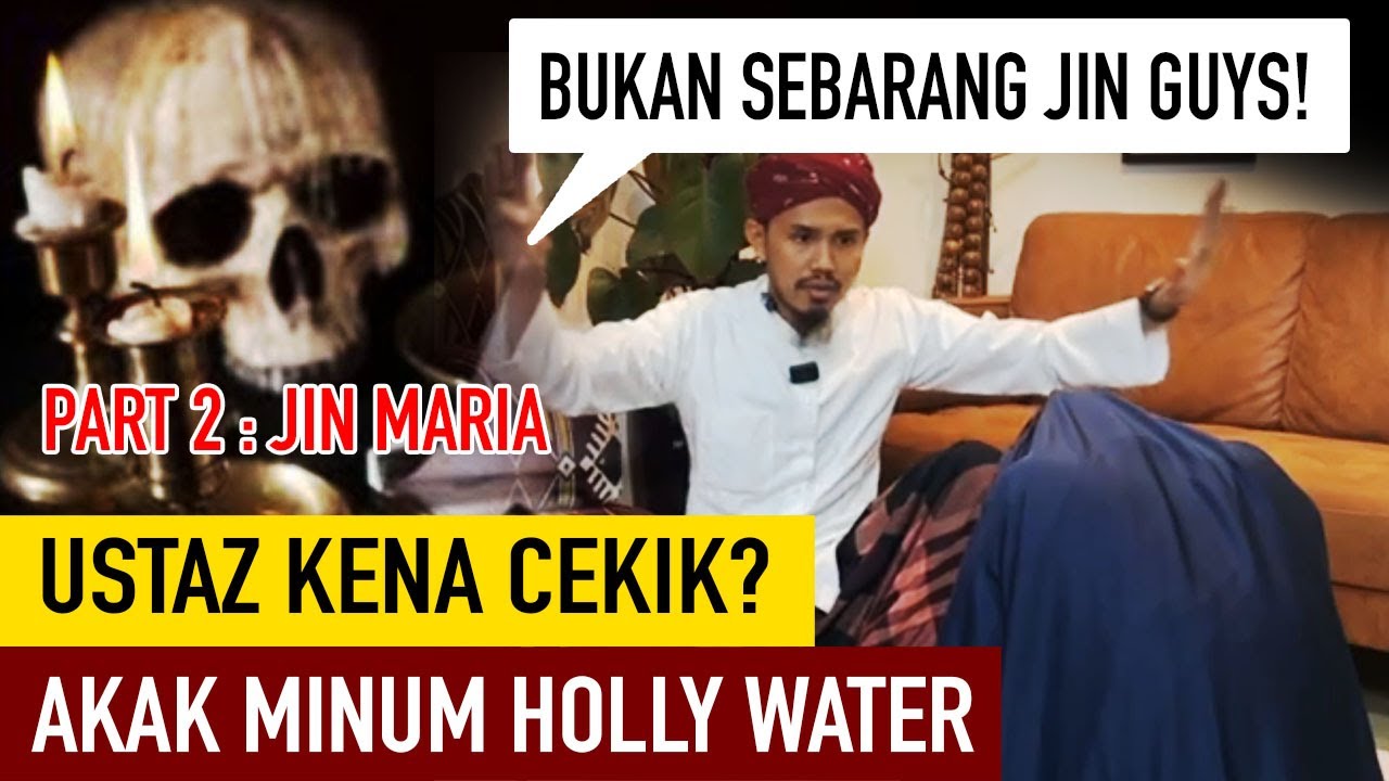 USTAZ SHAFIQ KENA CEKIK JIN HOLLY WATER