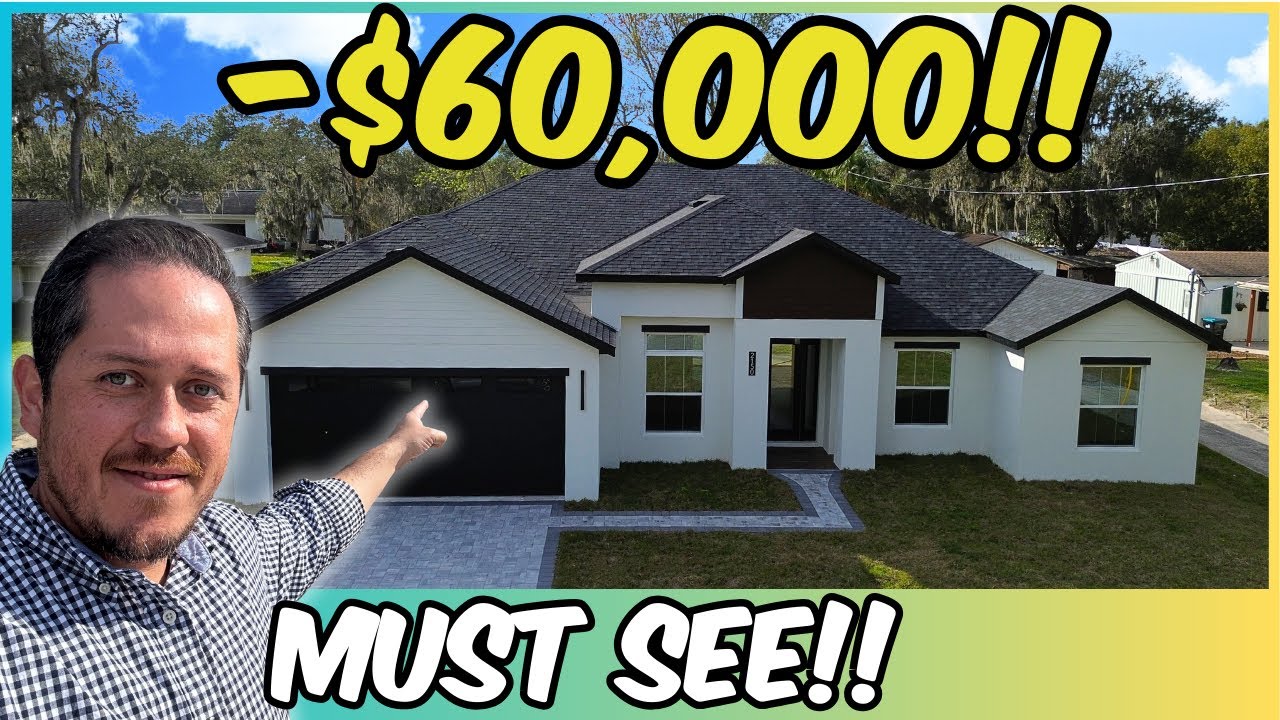 New Construction Home for Sale in Florida. No HOA/CDD. #hometour, #inlawsuite