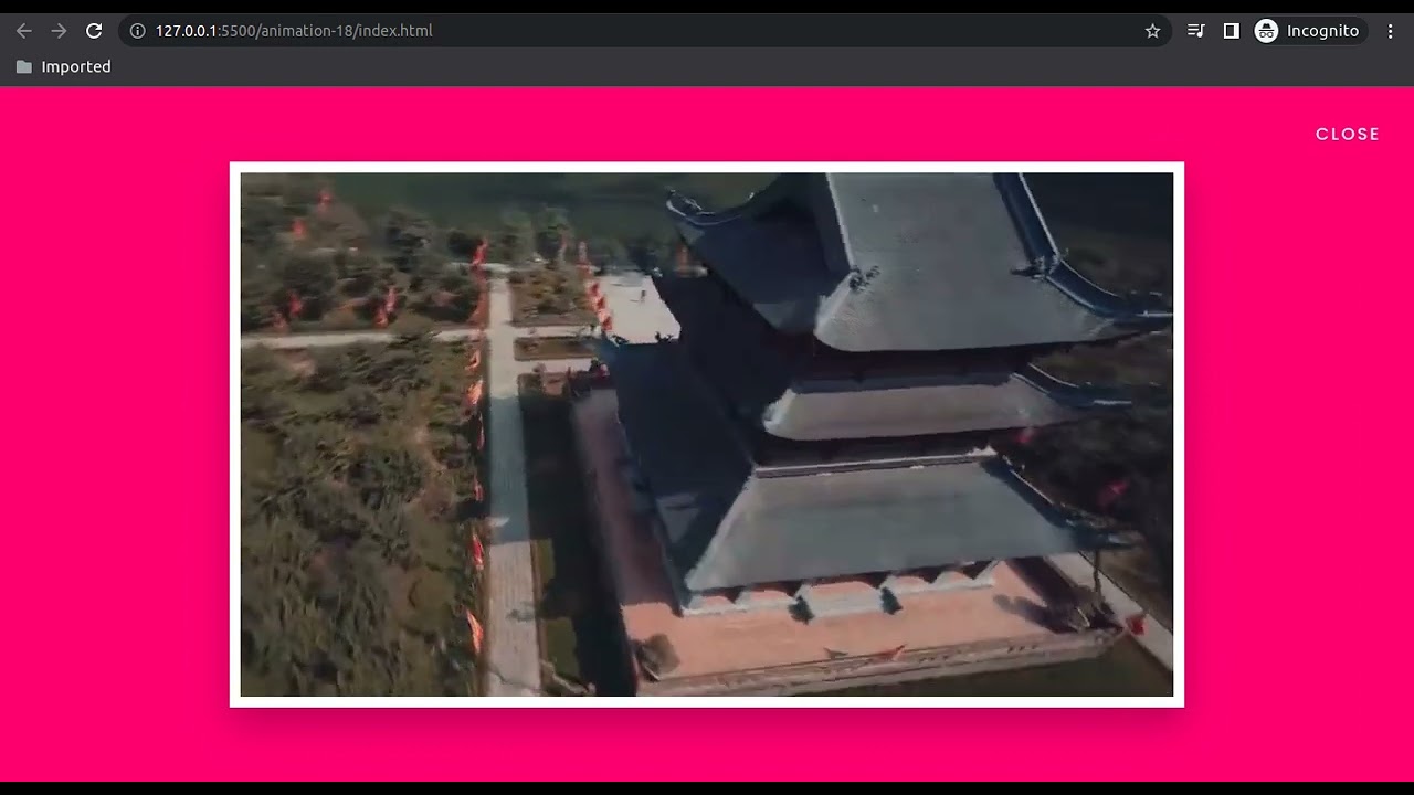 Video Modal with HTML, CSS, Javascript - App Stack