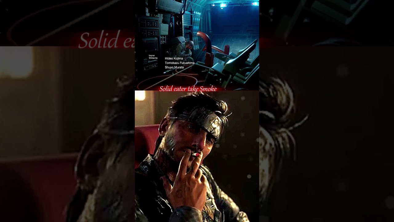 Snake Takes a Smoke | Metal Gear Solid 3 Snake Eater Remake #metalgearsolidsnakeeater