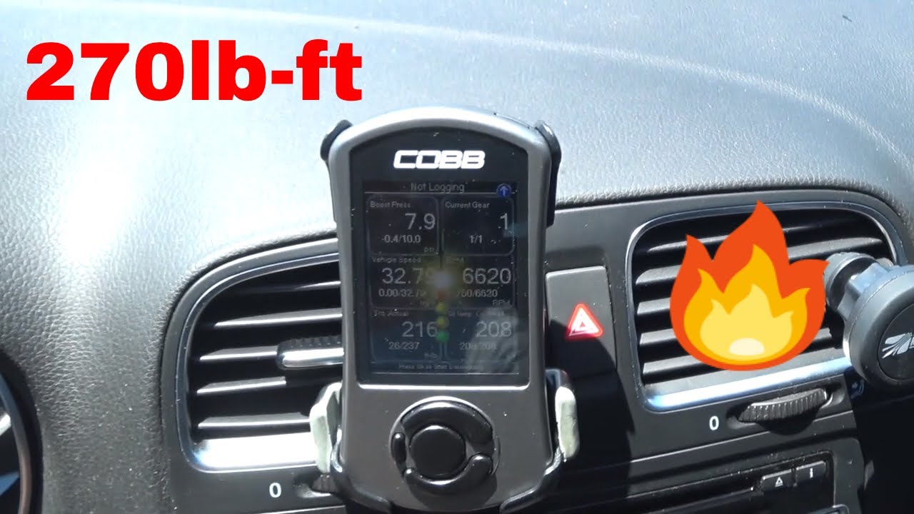 VW GTI Easily Get More Torque - Cobb Accessport Test
