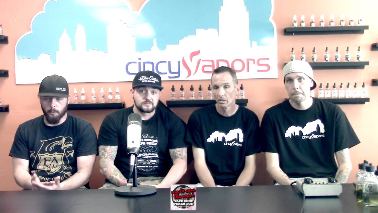 Save Vape Poker Run - Cincy Vapors, Vapology, Robin's Vapors, 5th Vapor