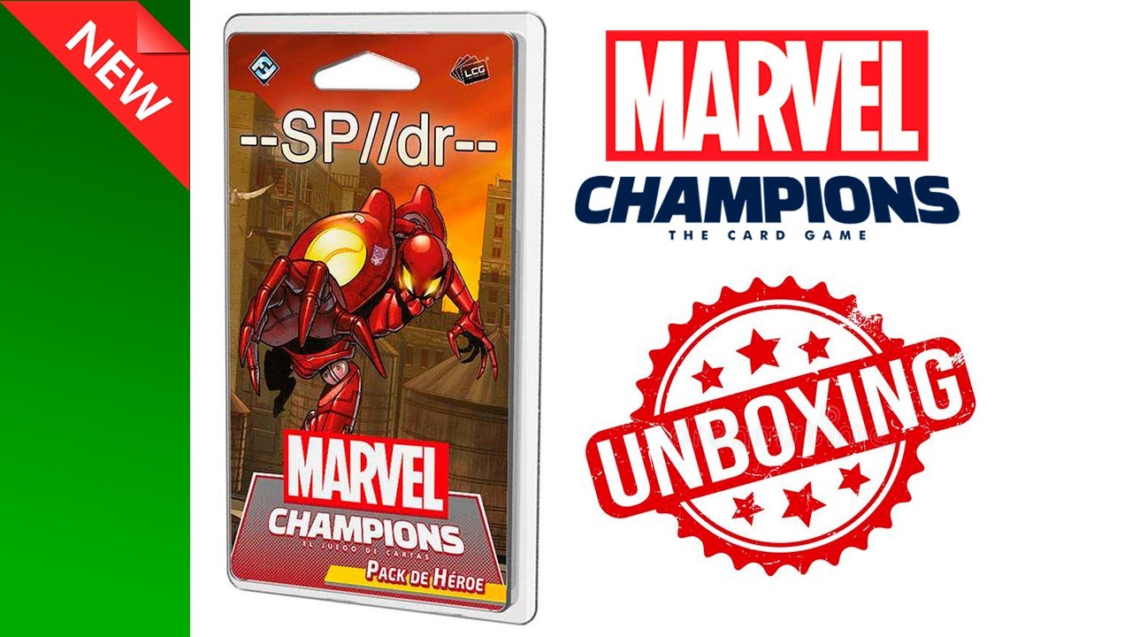 MARVEL CHAMPIONS | Unboxing -- SP//dr --