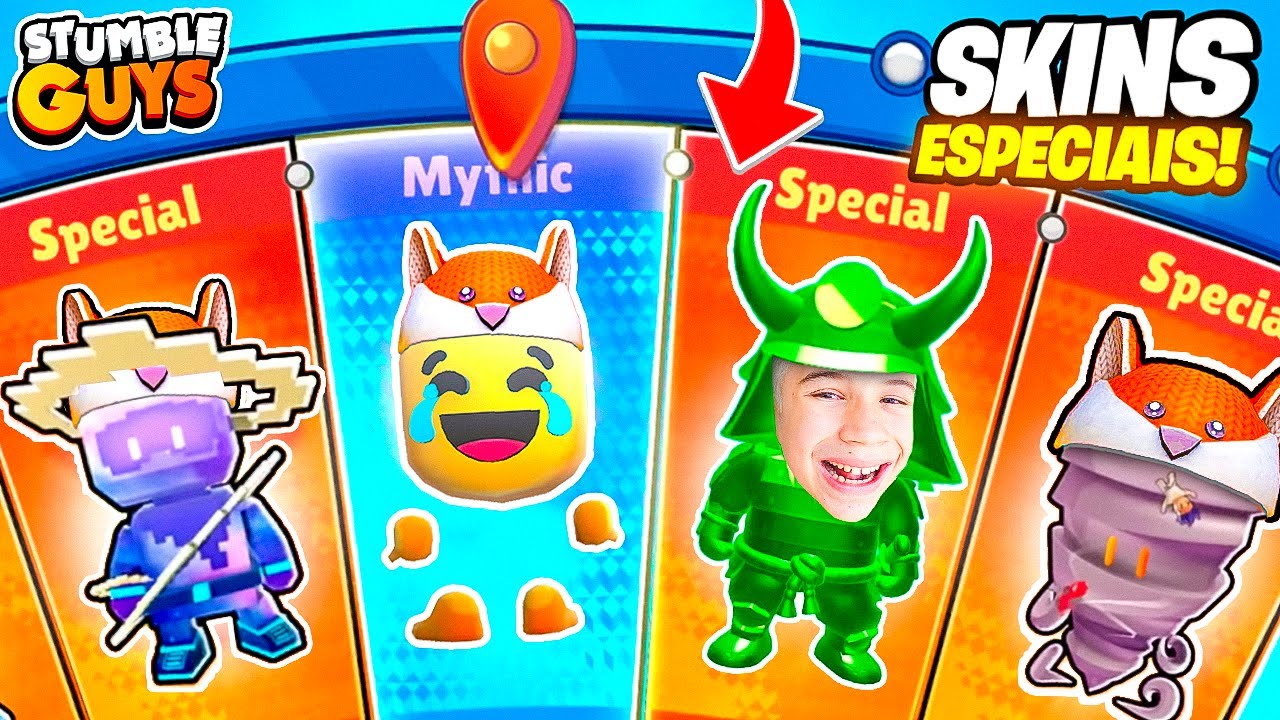 Se Ganhar Libero Skin Especial no Block Dash Infinito😄Stumble Guys