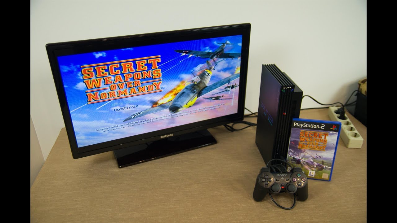 Игровая приставка Sony Playstation 2 (SCPH-30004, sn C1259928)