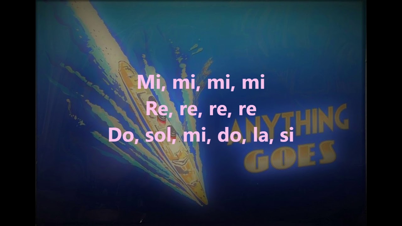It's DeLovely - Anything Goes (Cole Porter) Karaoke