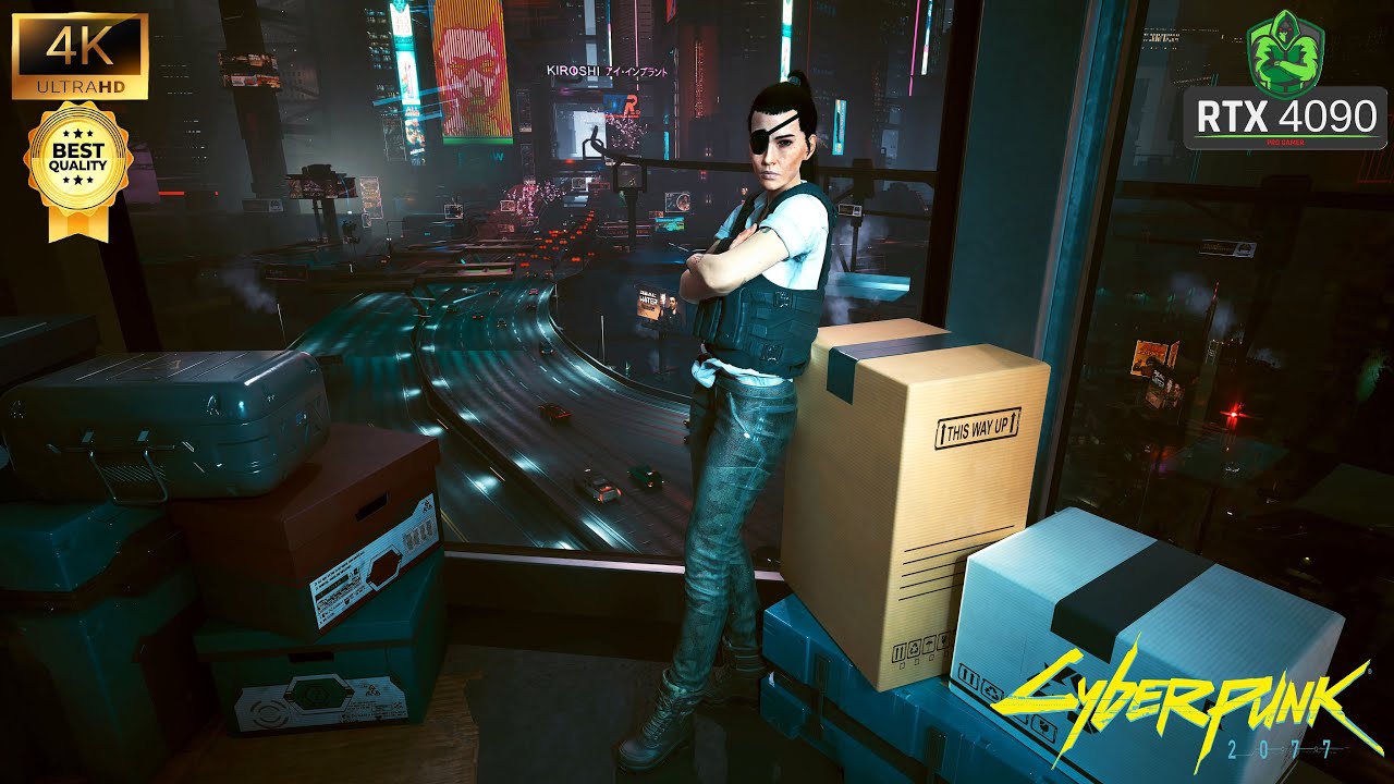 [4K] Psycho Killer : Cyberpunk 2077 - Realistic Immersive Gameplay - Ray Tracing
