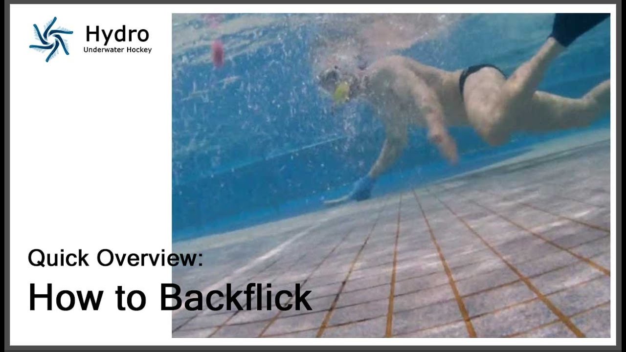 How to Backflick an Underwater Hockey puck