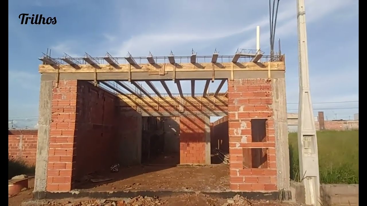 Damos mais um passo importante na obra veja o que foi,construindo meu barraco do zero com pouco dinh