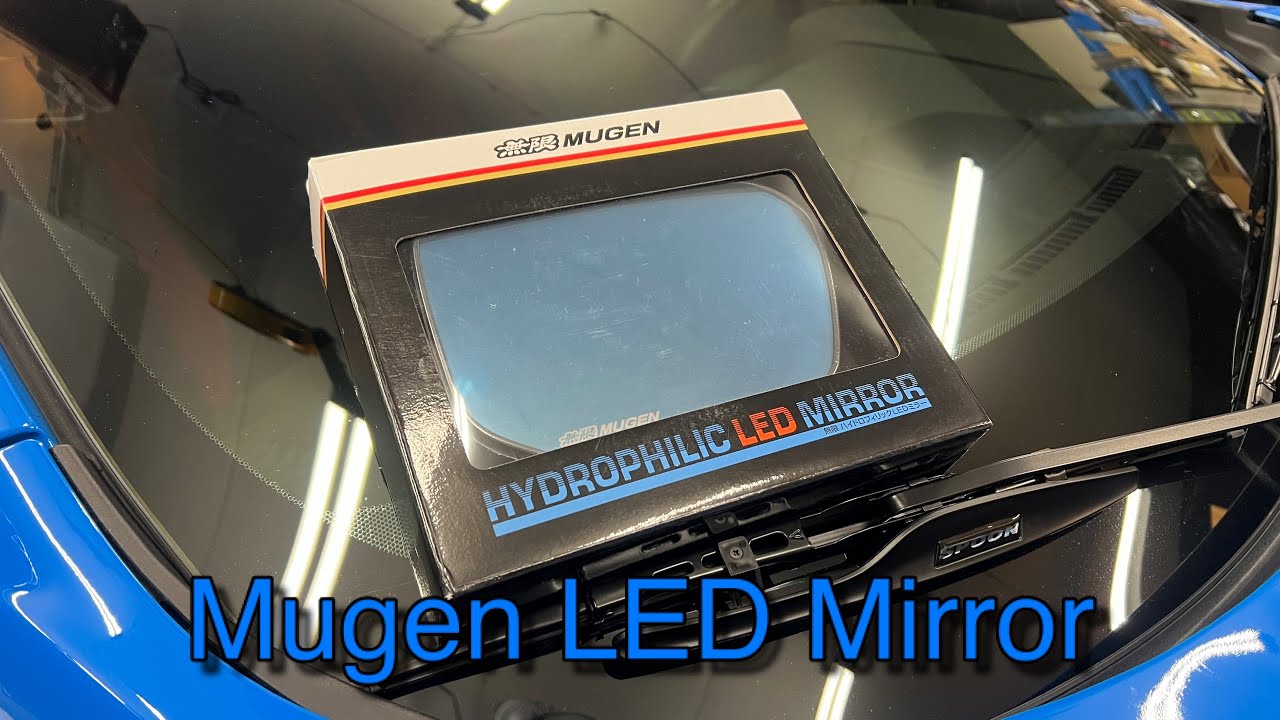 Mugen Hydrophilic LED Mirror FOR Civic Type R 10th Gen