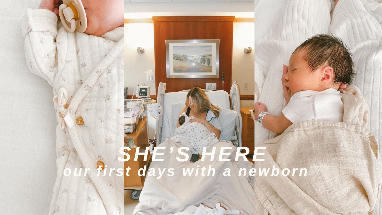 SHE'S HERE: our first days with a newborn