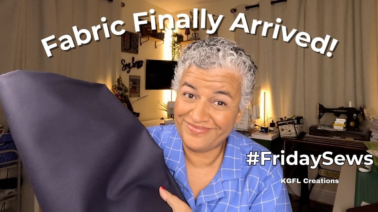 My Black Friday Fabric Just Arrived! + Finished Ponte Pants Toile