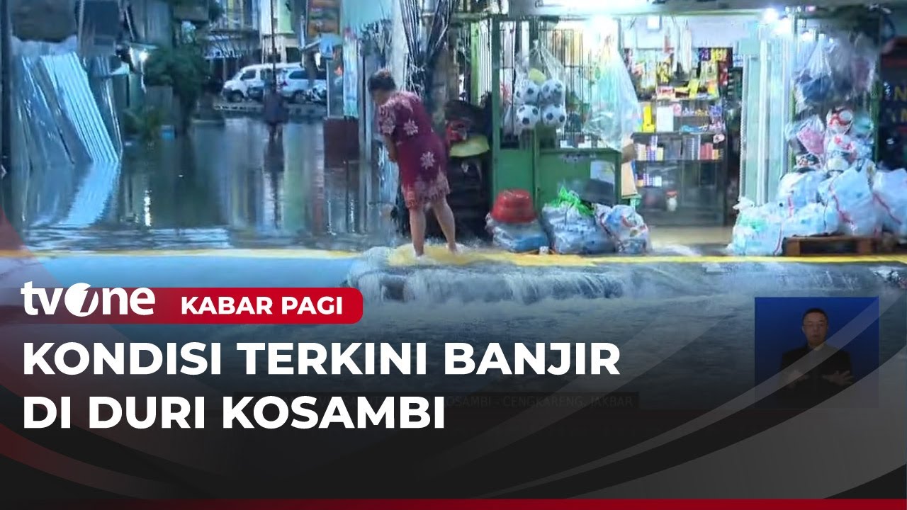 Banjir Genangi Sejumlah Ruas Jalan di Jakbar | Kabar Pagi