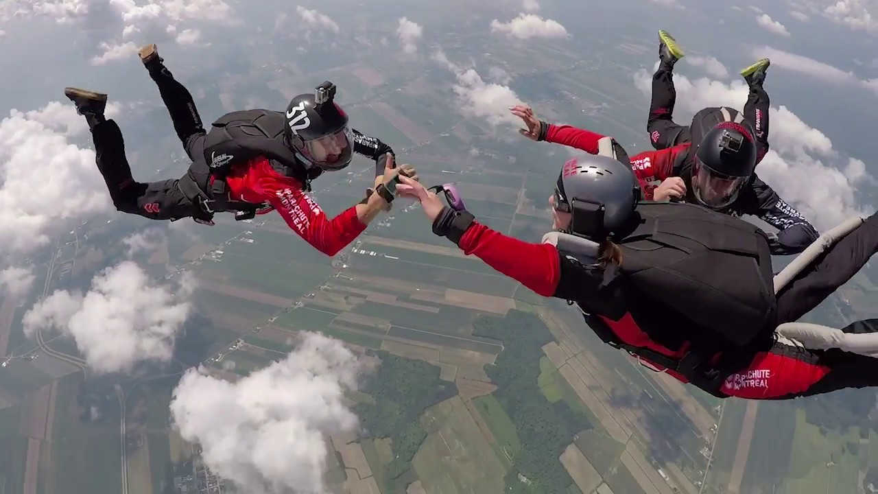 1 er Saut PAC // 1 st PFF jump at Parachute Montréal