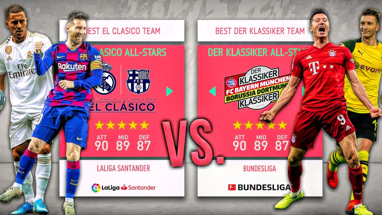 El Clásico ALL-STARS vs. Der Klassiker ALL-STARS! - FIFA 20 Career Mode