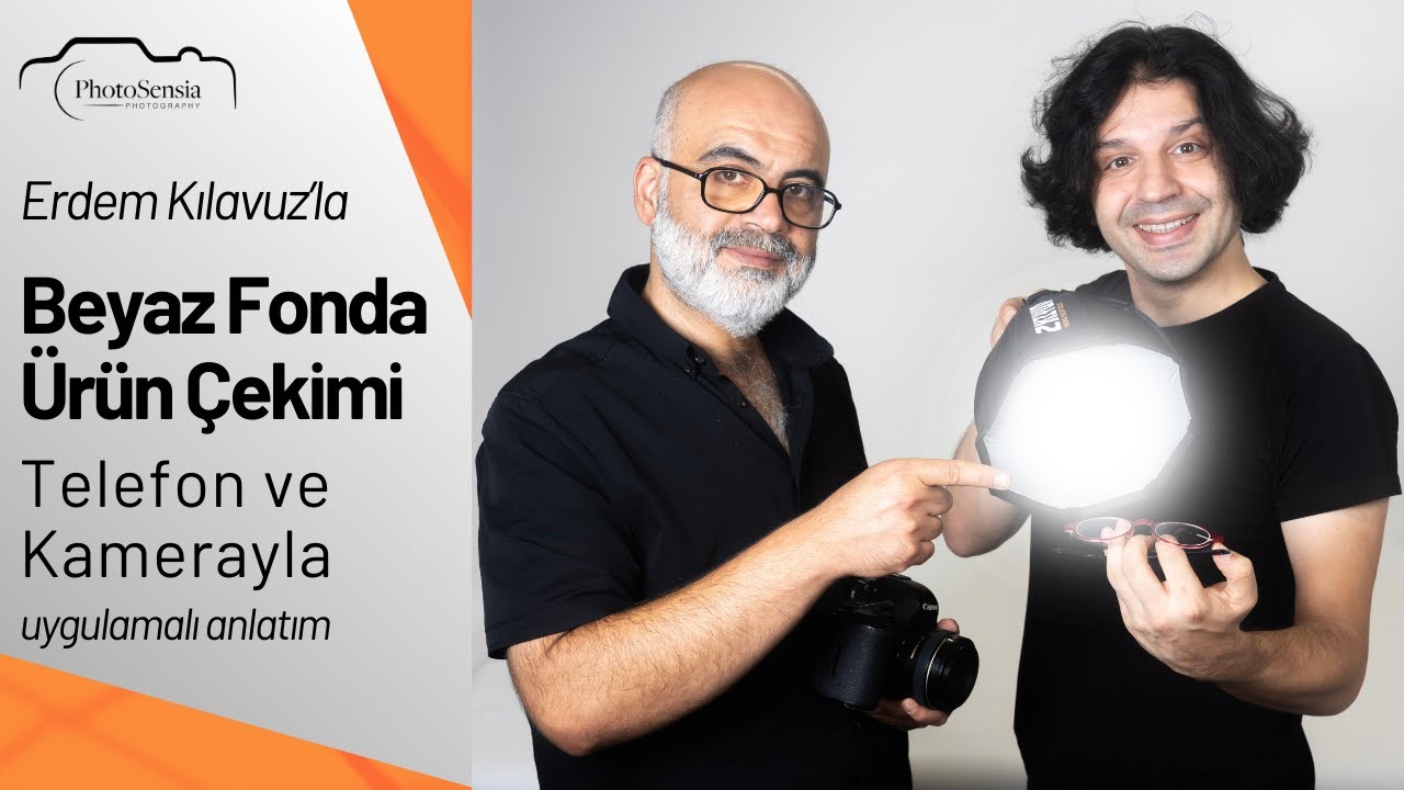 E-Ticaret İçin Beyaz Fon Ürün Fotoğrafçılığı Nasıl Yapılır - Erdem Kılavuz'la Uygulamalı Anlatım