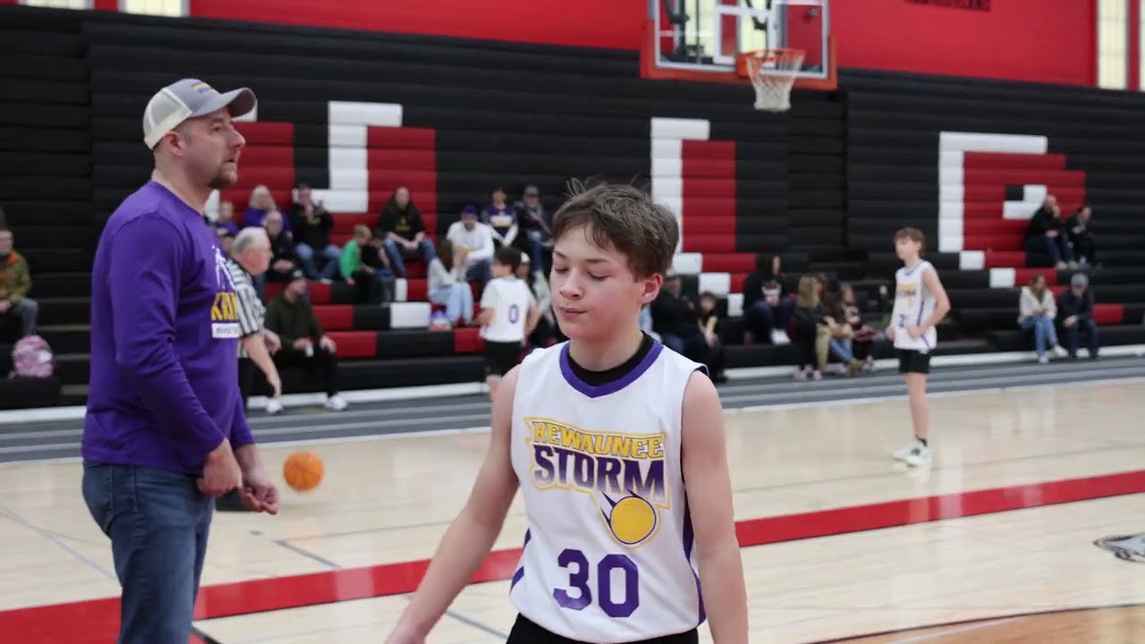 Kewaunee 7th grade vs Notre Dame 1 of 2