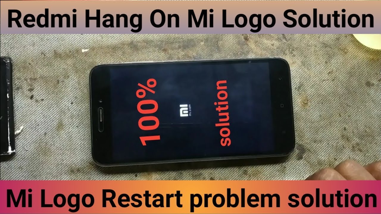 Redmi mobile hang on logo / mi mobile phone stuck problem solution