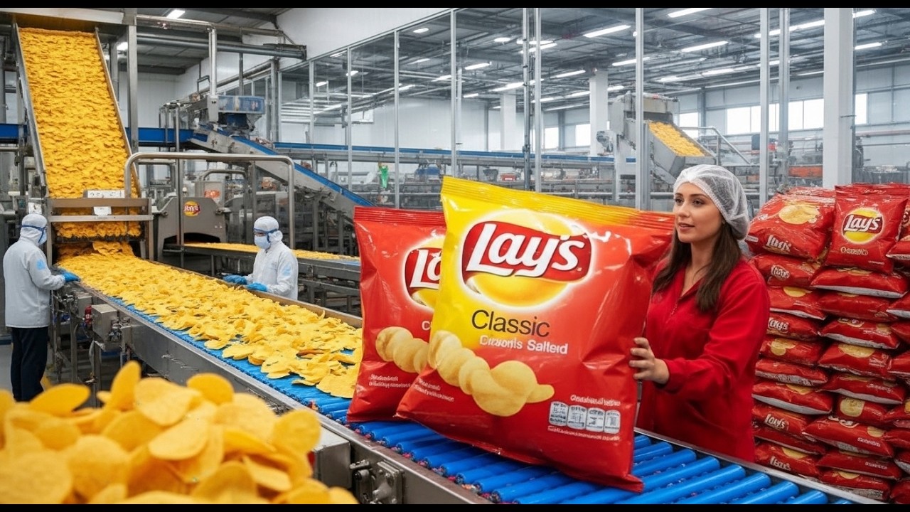 Inside the World's Largest Lay's Factory From Potato Farm to Billions Dollar $ Chips (Full Process)