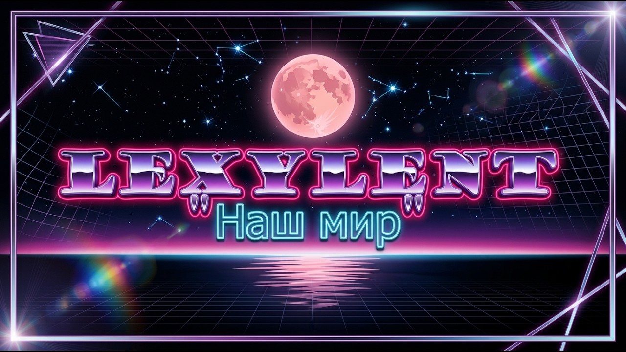 LEXYLENT - Наш мир (Official Music Video) | 80s Synthwave & Retro Pop