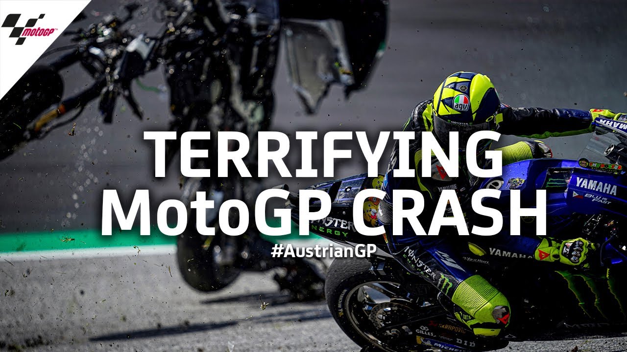 Terrifying MotoGP&trade; crash from every angle | #AustrianGP 2020