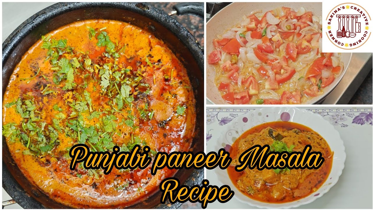 Punjabi Paneer Masala | Restaurant Style | Healthy & Tasty