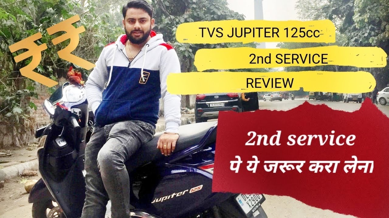 2nd Service Review TVS Jupiter 125cc| Paid Service₹₹ | Detailed Video