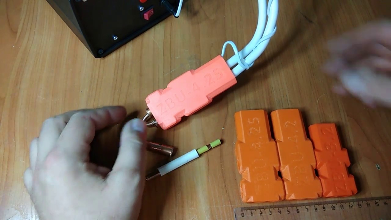 Держатель электродов ZBU-4.25 для точечной сварки аккумуляторов
