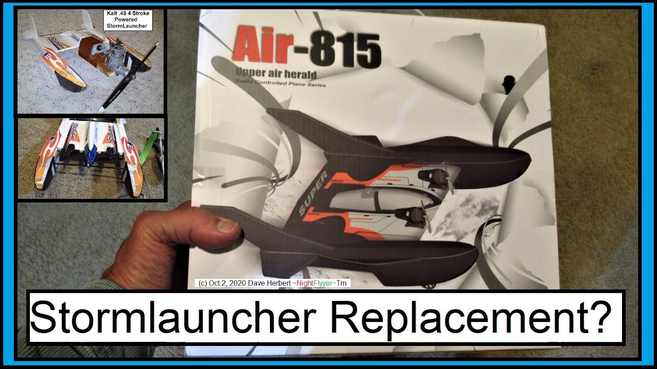 Air Hogs Storm Launcher Replacement? Will it fly? Off water too? How's this Air 815 Compare?