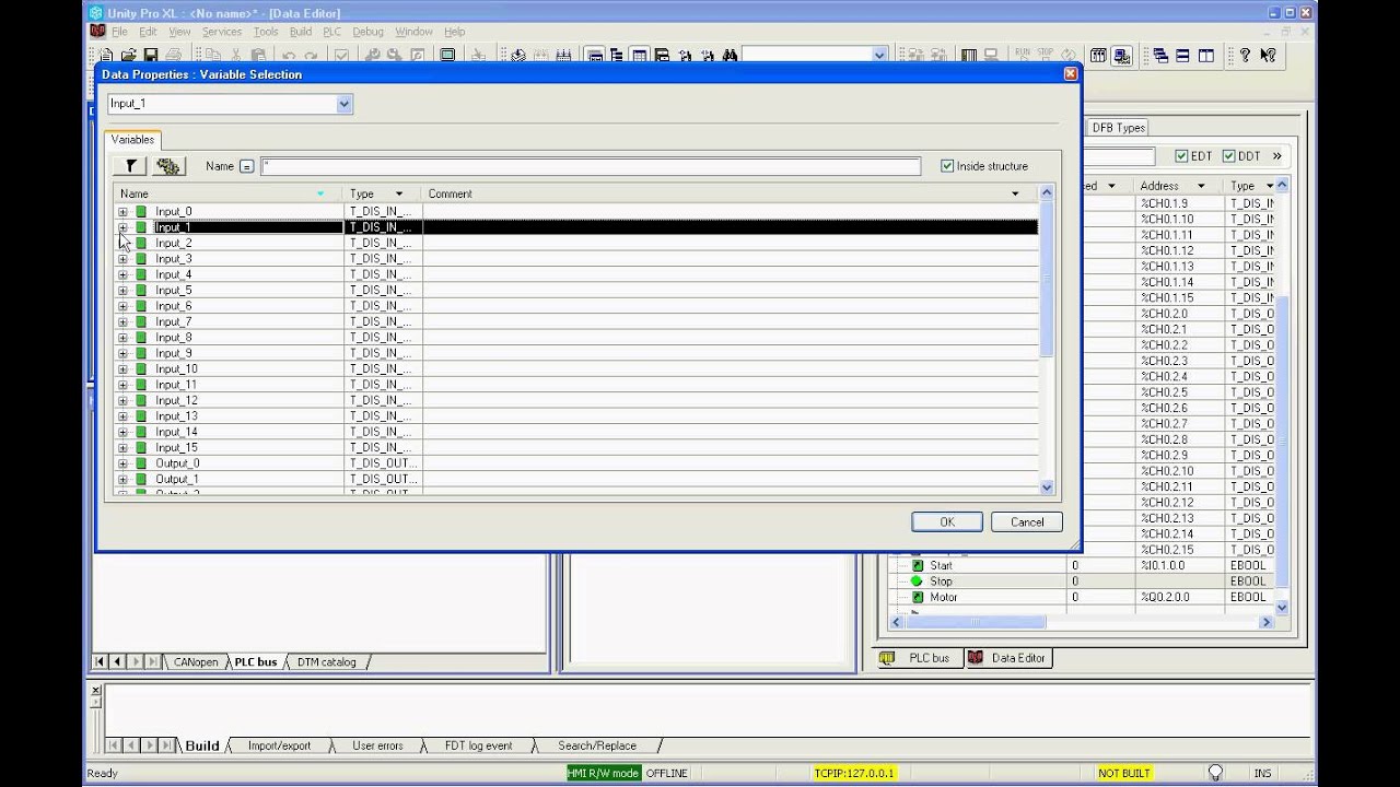 PLC Programming and Testing a Motor Starter Circuit from Scatch to Full Simulation in 5 Minutes