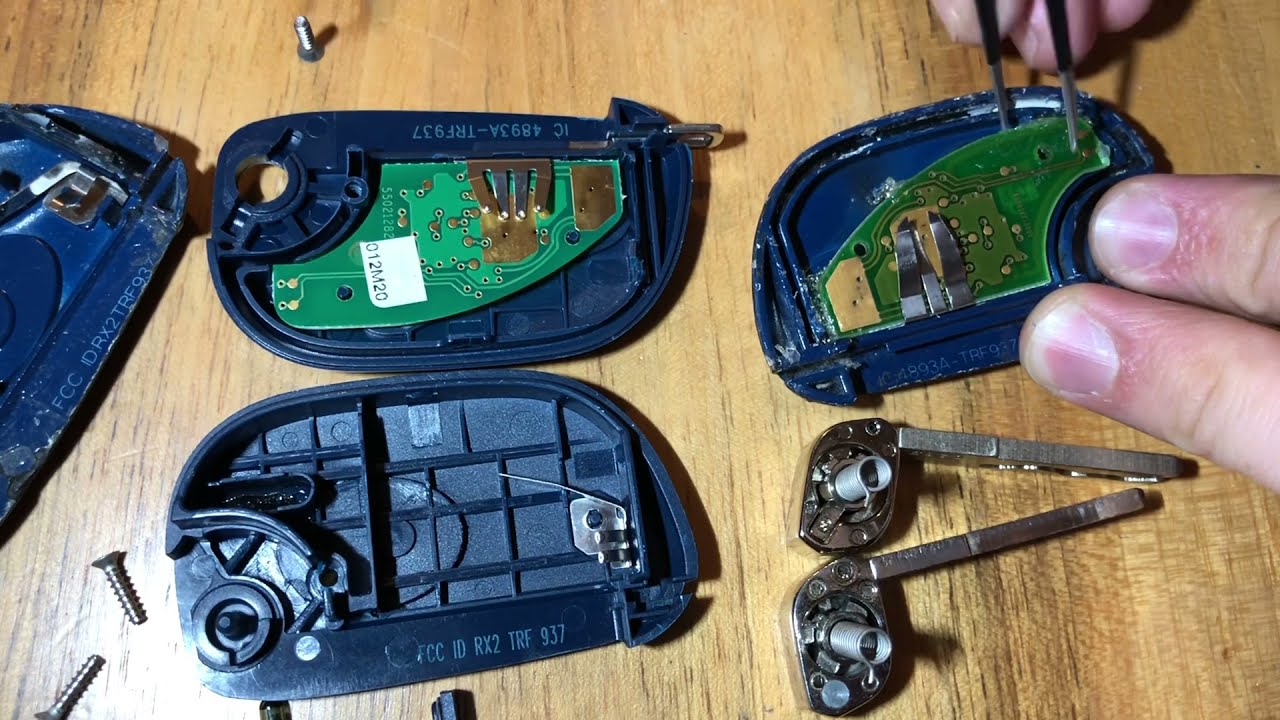2. ways Maserati Quattroporte key cover change with transducer