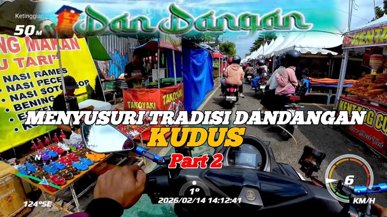 TRADISI DANDANGAN KUDUS‼️Vibes Dengan Motor Part 2