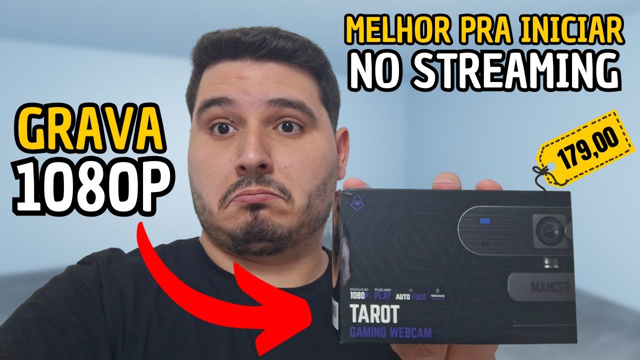 Webcam Mancer Tarot: A Melhor Webcam Custo-Benefício para Streaming e Reuniões?