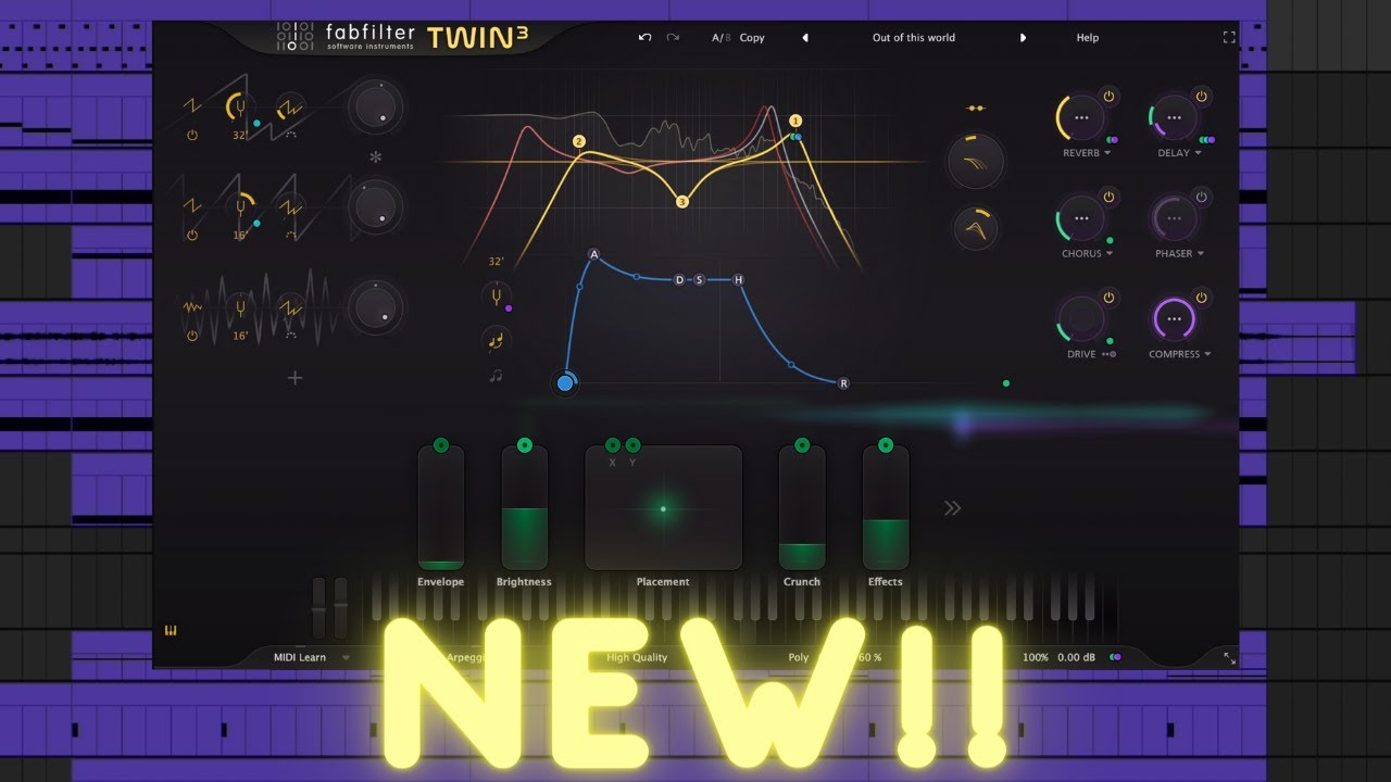 Ambient Explorations pt.38 (FabFilter Twin 3)