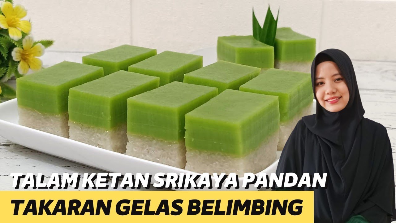 TALAM KETAN SRIKAYA PANDAN || ANTI REMBES, ENAK & ANTI GAGAL ‼️