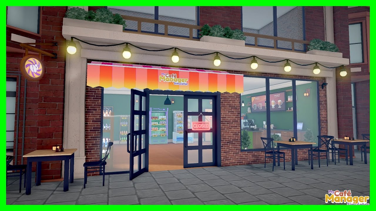 Wow! Early First Look! MY CAFE MANAGER SIMULATOR Pre Release !!