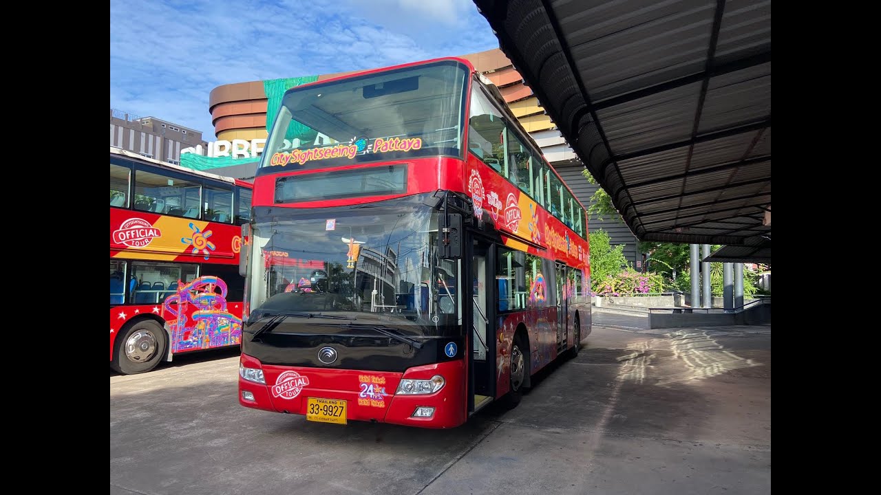 Elephant Bus Tours Pattaya Red Line【รถทัวร์ช้างพัทยาสายแดง】