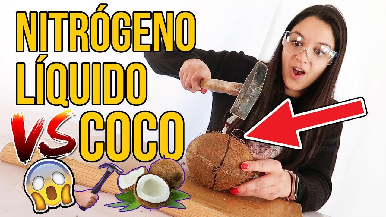 Experimento - COCO VS NITRÓGENO LÍQUIDO  | Congelando cosas con ExpCaseros