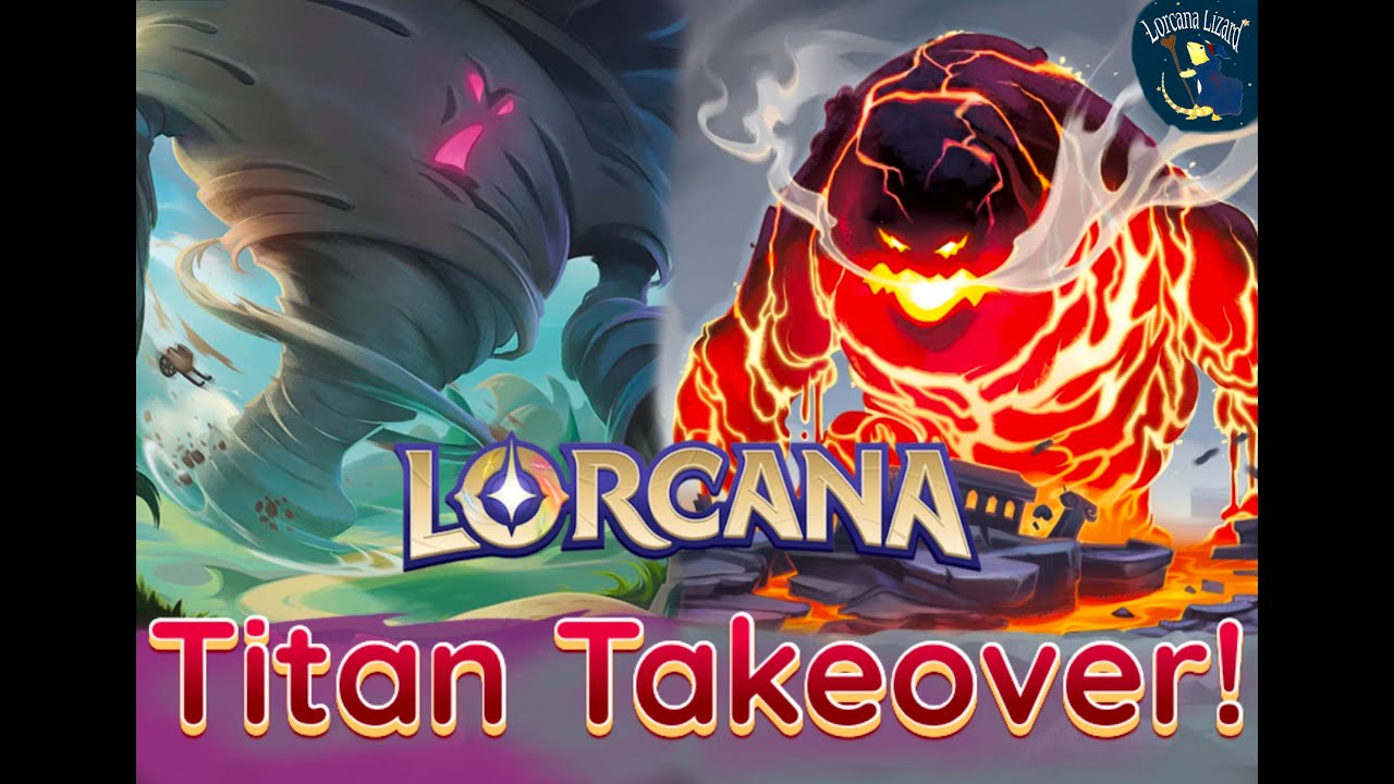 Lorcana Titan Takeover Theme Deck SO MUCH FUN!!