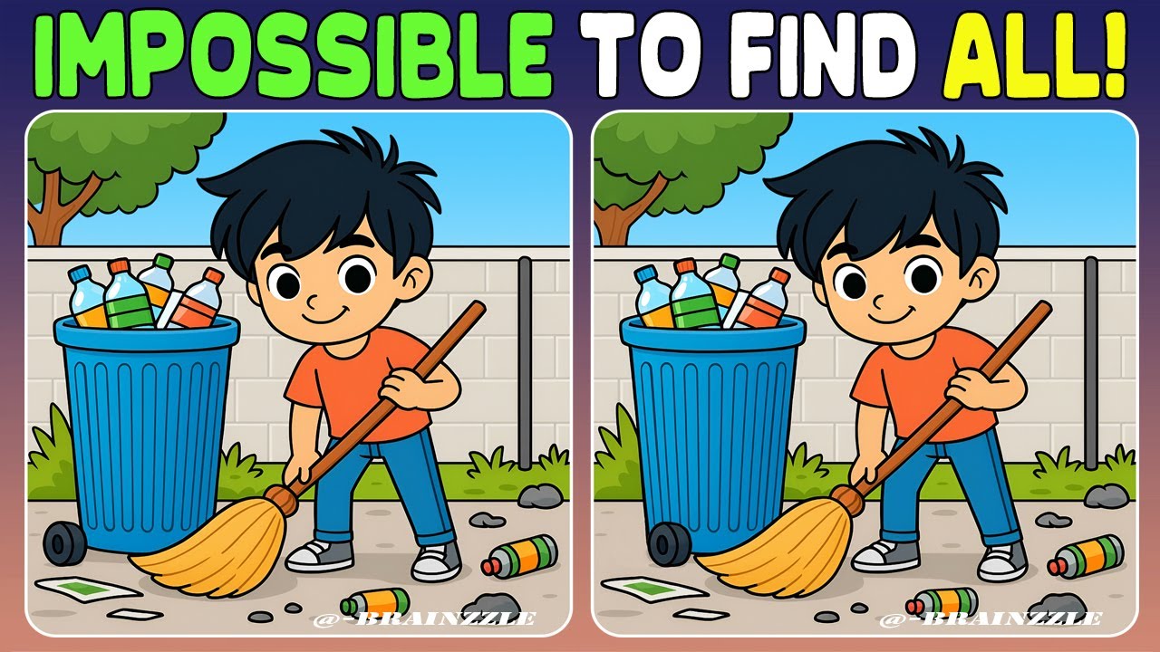 Find 3 Differences in 90 seconds | Three Tiny Mistakes To Challenge Your Brain! 《Normal》