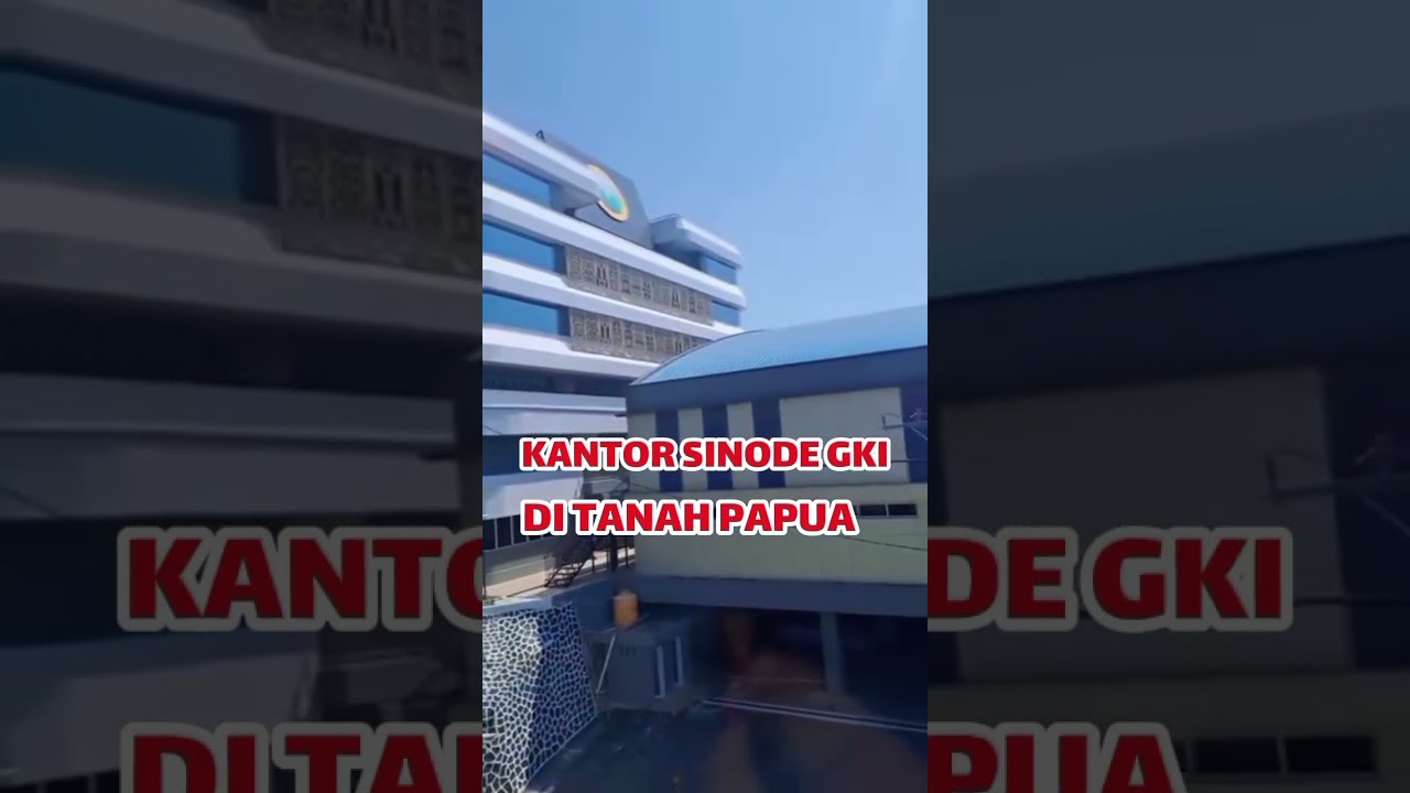 KANTOR BARU SINODE  GKI DI TANAH PAPUA SIAP DIRESMIKAN