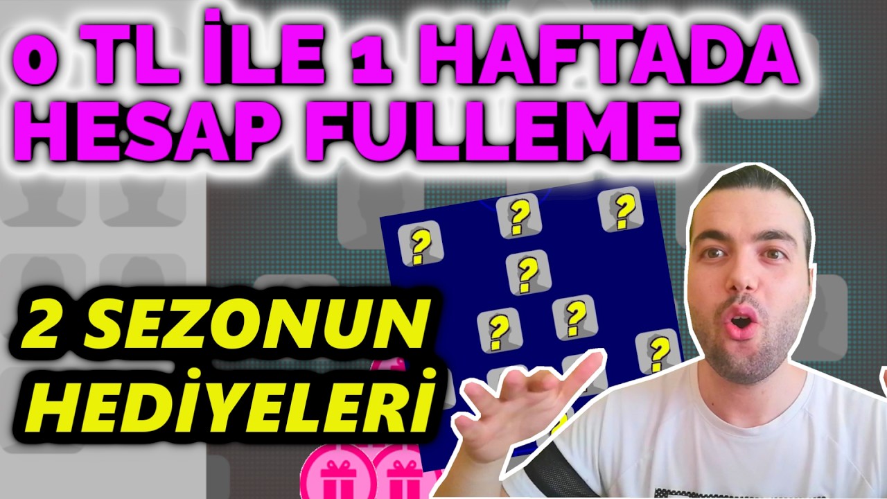 0 TL İLE 1 HAFTADA HESAP FULLEME 🔥2 SEZONUN HEDİYELERİYLE SIFIRDAN KADRO (eFootball 2025 Mobile)