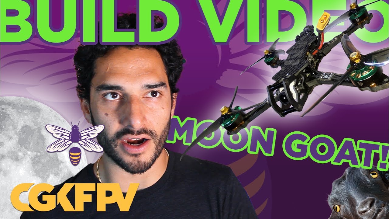 How to fit everything into a FPV Freestyle Drone Frame | Moon Goat | Ummagawd | CGKFPV