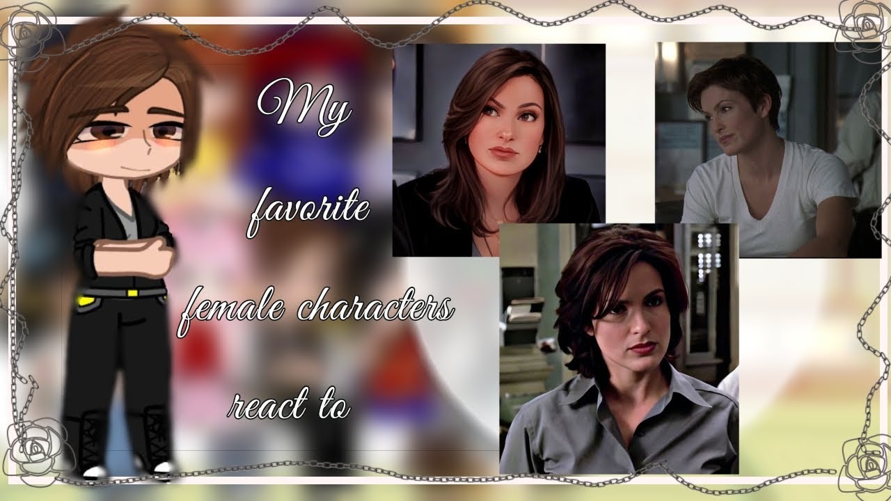 👮‍♀️•°My favorite female characters react to°•👮‍♀️ (3/10) Olivia Benson {🇪🇸🇺🇲🇧🇷} velocidad 2x