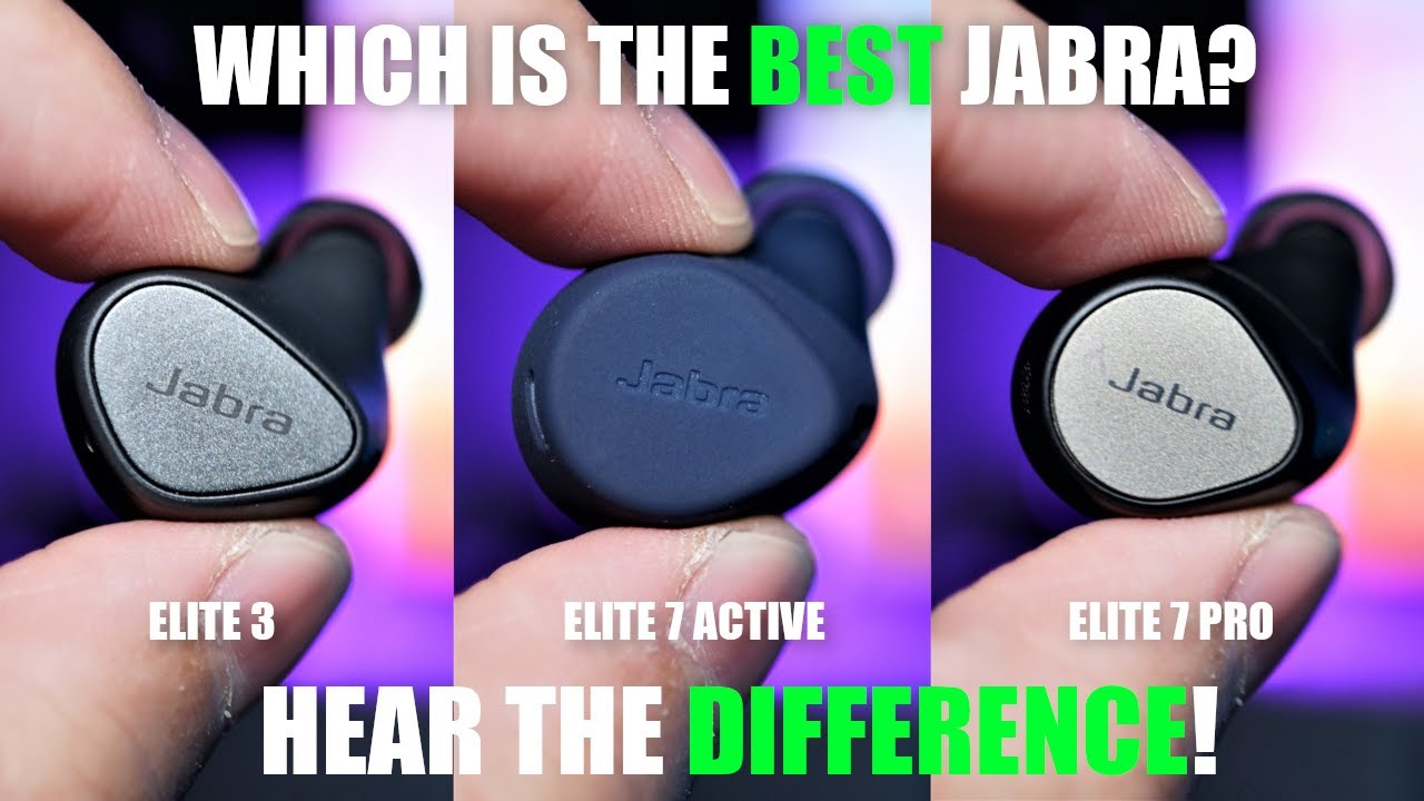Jabra Elite 7 Active vs Elite 7 Pro vs Elite 3 - Which is the BEST? 🔥