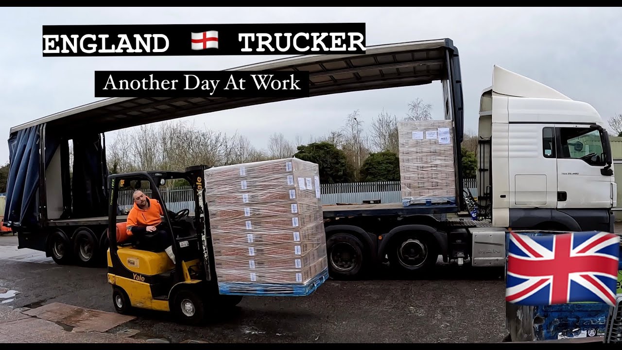 ENGLAND PUNJABI TRUCK DRIVER | ANOTHER DAY AT WORK | UK PUNJABI TRUCK DRIVER | UK TRUCK LIFE |