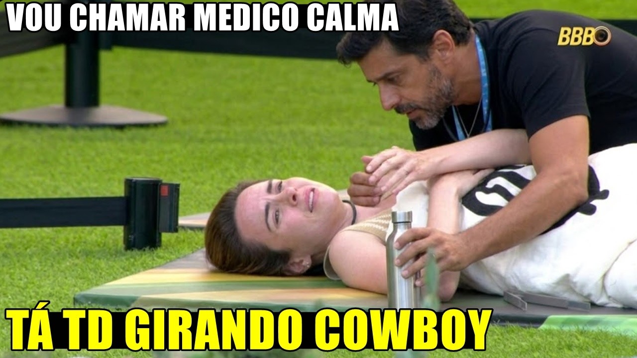 COWBOY FLAGRA ANA PAULA PASSANDO MAL NO CASTIGO DO MONSTRO AJUDA ELA CHAMA MEDICO