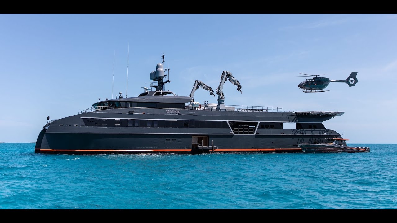 M/Y Hodor, 66m Shadow Catamaran