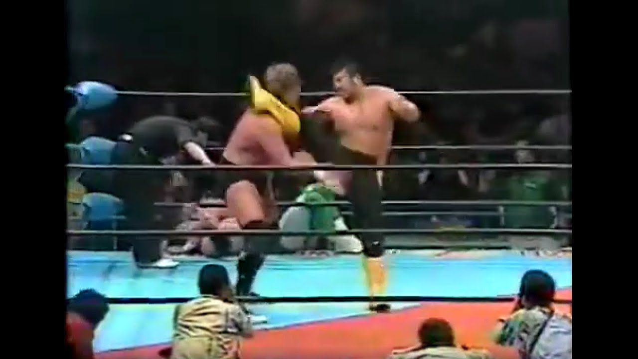 Steve Williams & Terry Gordy vs Misawa & Kawada 1990 12 01